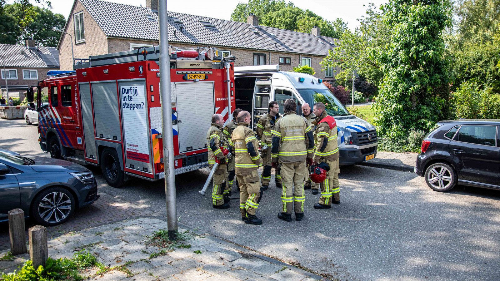 Mogelijk explosief Apollolaan Aalsmeer