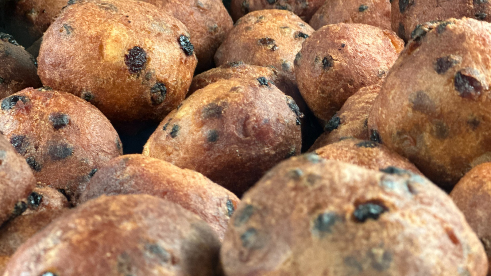 Oliebollen bij de Lidl in de zomer