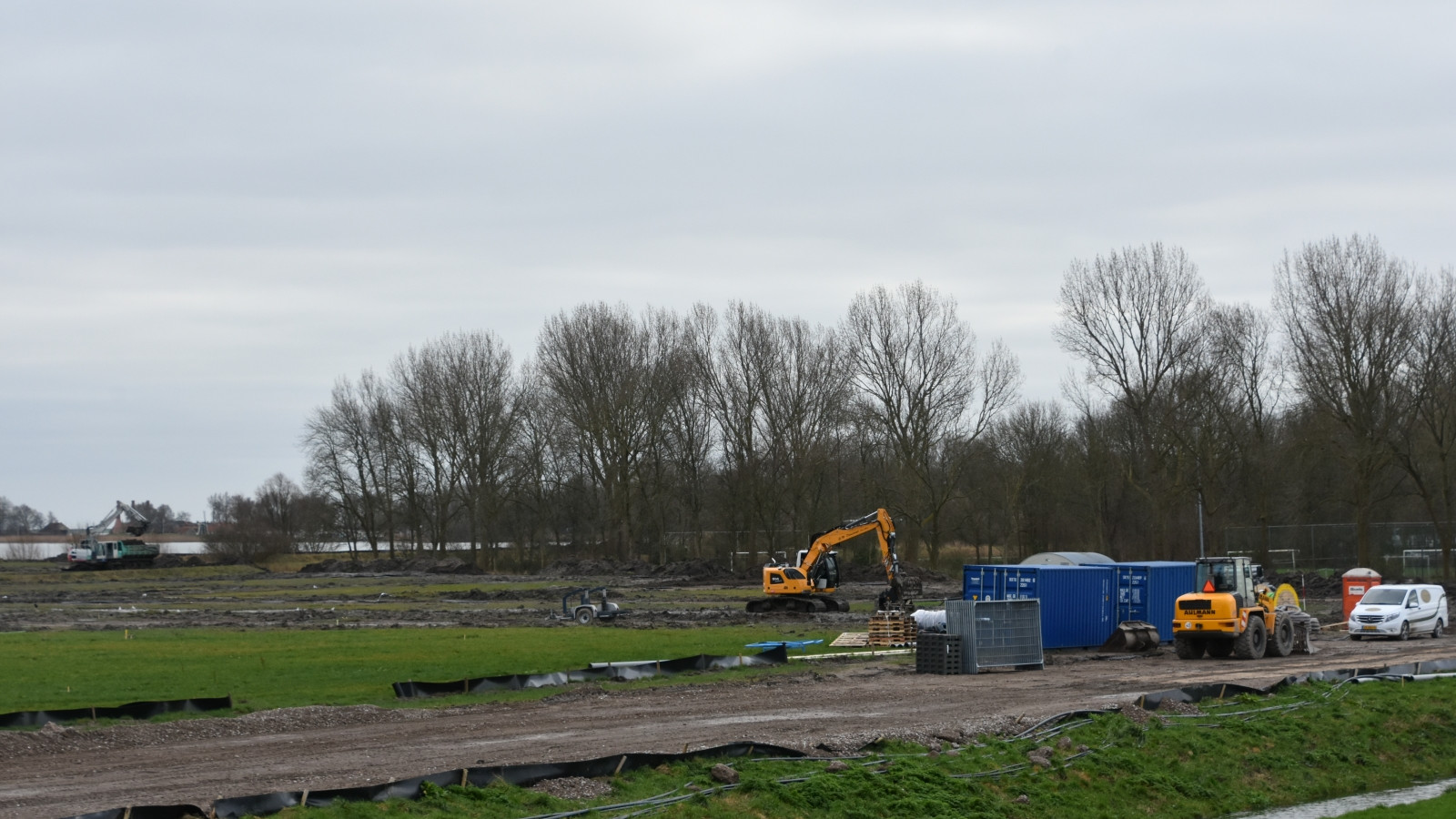 Bouw camping Enkhuizerzand gestart
