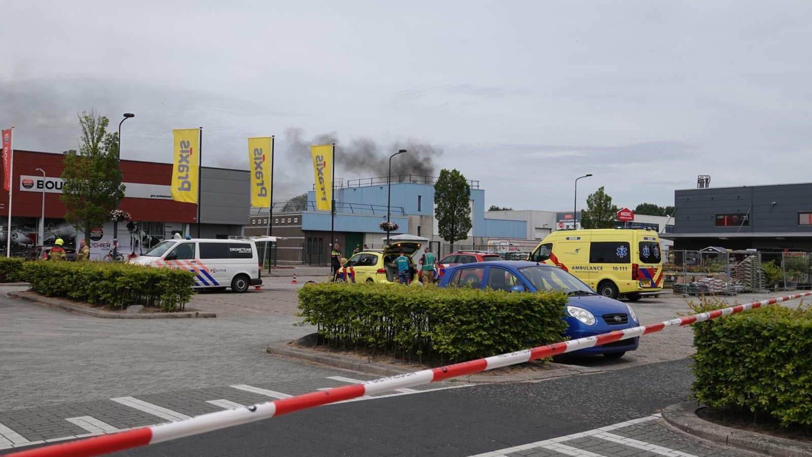 Brand transformatorhuisje Hoorn