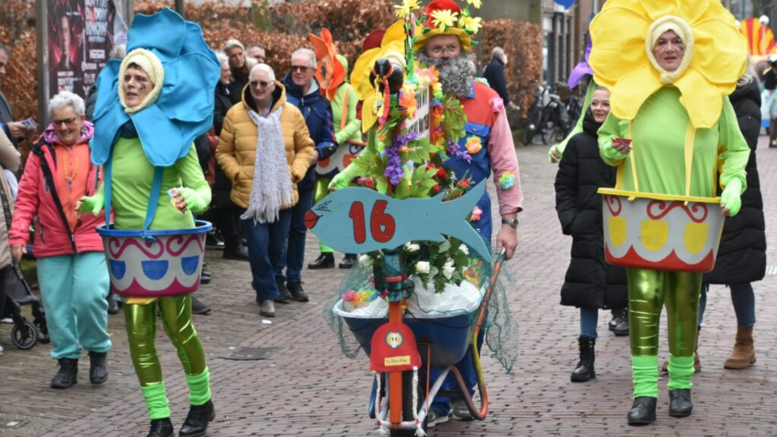 In beeld: carnaval in Enkhuizen 2024