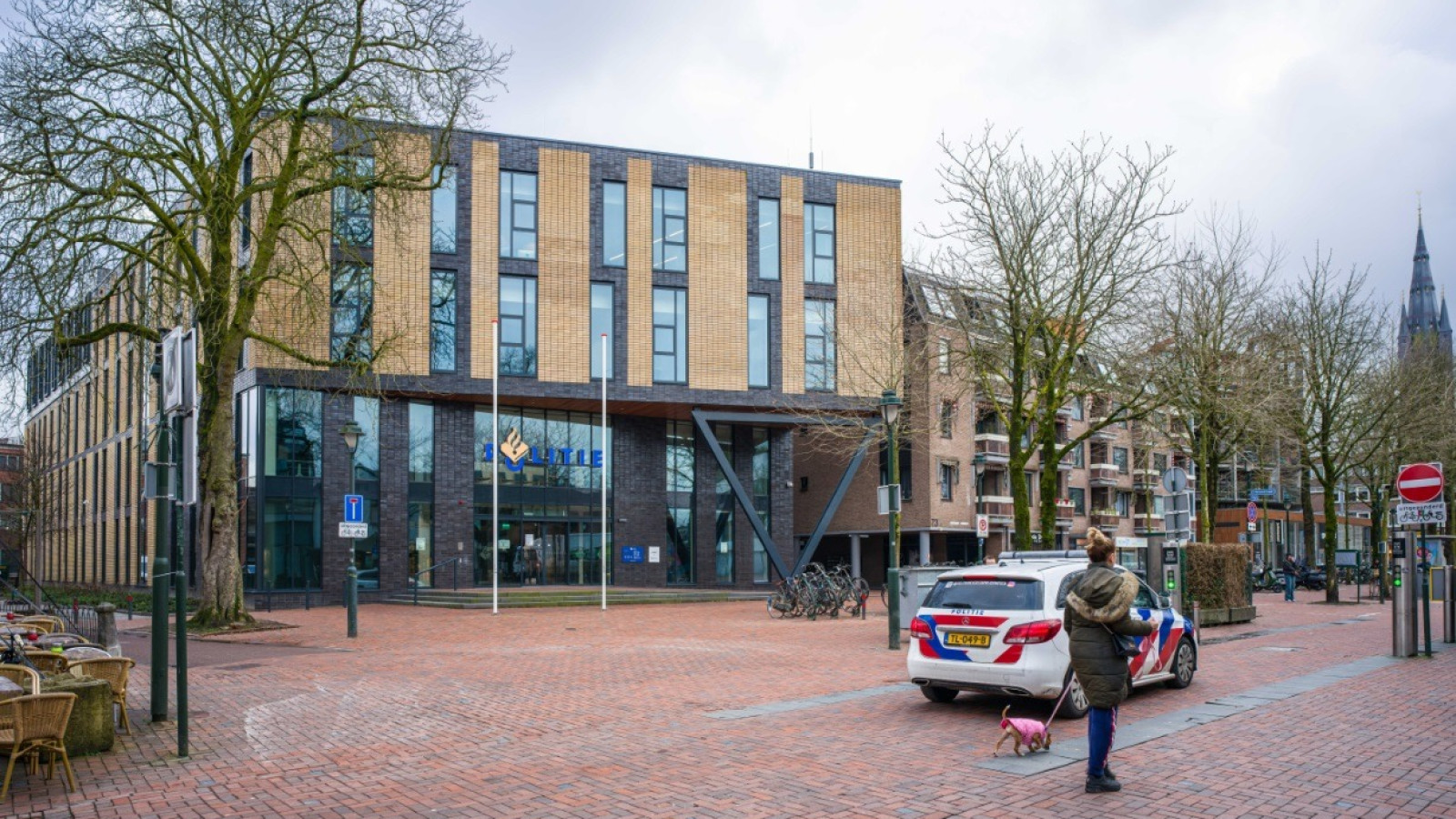 Het nieuwe politiebureau aan de Groest in Hilversum