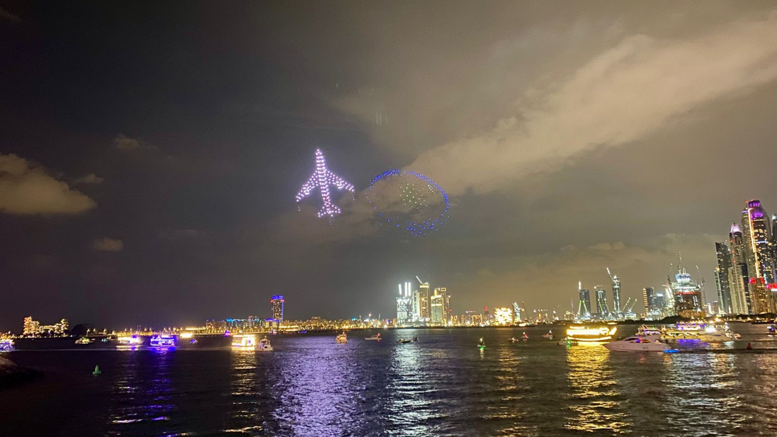 Droneshow in Dubai