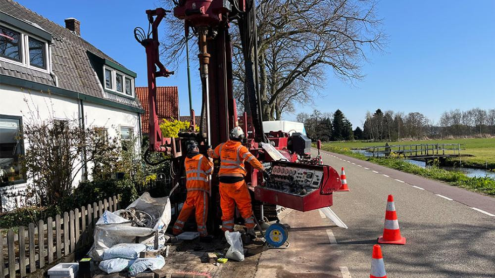 Geen verspreiding van vervuiling in diep grondwater bij oude stort in Kortenhoef