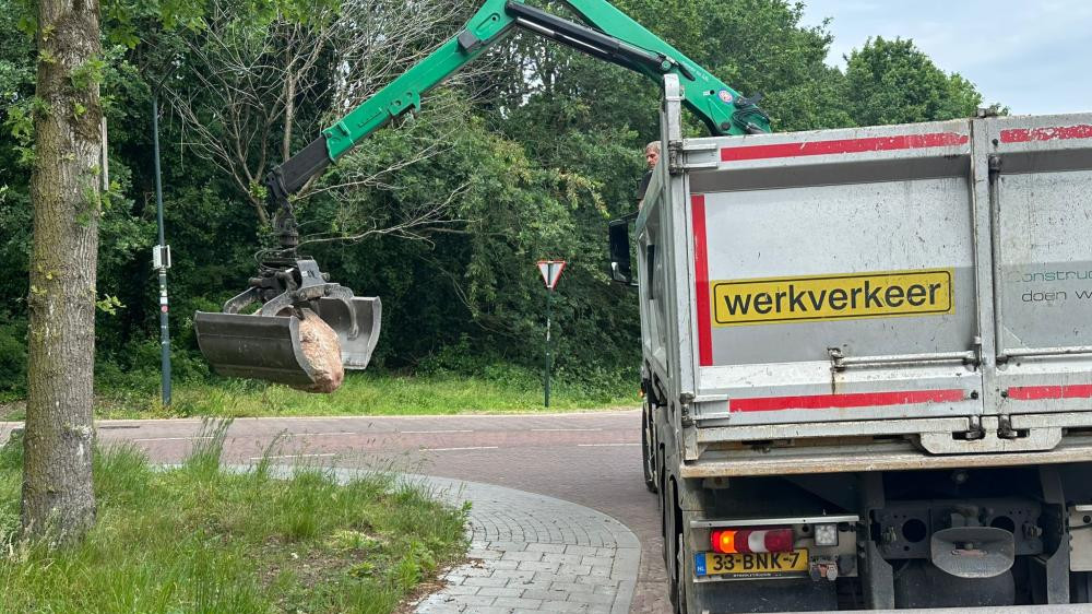 Raadsel van keien in Blaricum opgelost: vergissing van aannemer