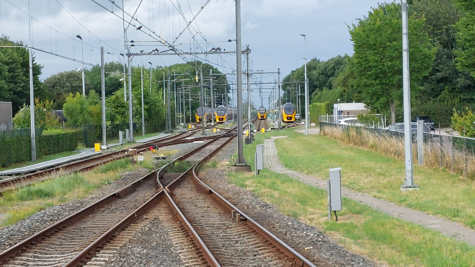 Verlaten treinstations in West-Friesland