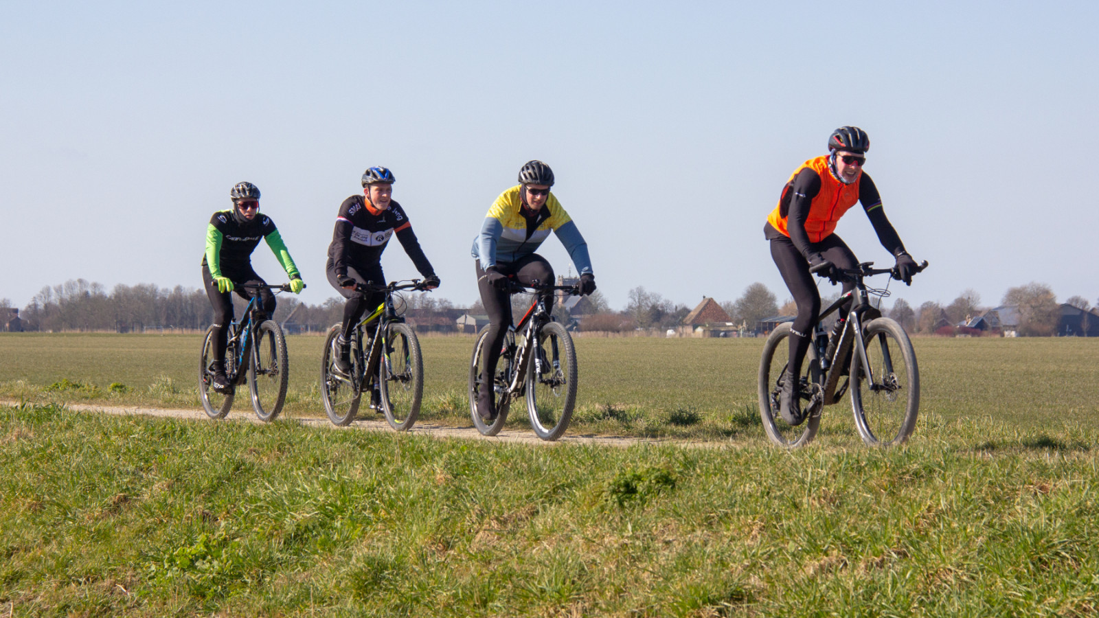 Een gravelkoers vanaf Hoorn, georganiseerd door HRTC